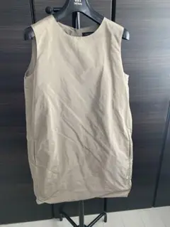 訳あり YOKOCHAN ベージュ バルーン ワンピース ヨーコチャン