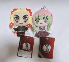鬼滅の刃 ぬいぐるみマスコット 煉獄杏寿郎 甘露寺蜜璃