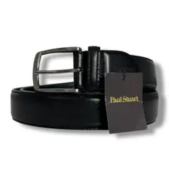 新品未使用　Paul Stuart ポールスチュアート ベルト 本革 黒420
