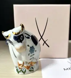 MEISSEN マイセン　干支　うし雄　フィギュリン　※元箱付属 未使用保管品