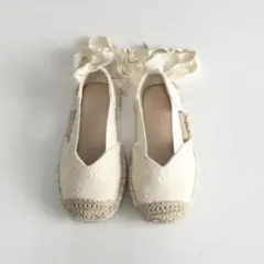 ZARA baby フラワーエスパドリーユ