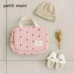 petit main おむつポーチ　イチゴ柄　新品