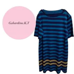 【ギャバジンケーティー】GabardineK.T♡日本製♡半袖チュニック♡11号