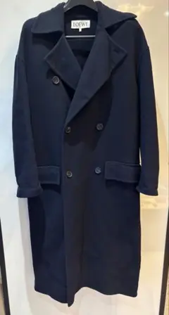 LOEWE 23AW ダブルチェスターコート グレー LOEWE 23AW ダブルチェスターコート グレー