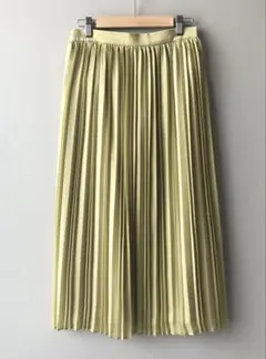 【匿名配送】未使用！美品！NBB プリーツ きれいめ 上品 ロングスカート M