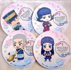 ゴールデンカムイ アニメイトカフェ コースター アシリパ 白石 インカラマッ月島