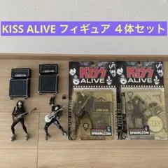 KISS ALIVE フィギュア セット SPAWN キッス バンド アメコミ Kiss Alive Action Figure Ace Frehley 2000 Spawn McFarlane