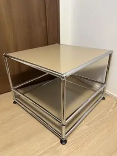 USMハラー USMベージュ 1列2段 サイドテーブル 極美品 USM Haller/フリッツ・ハラー ベージュ 1列2段 キャビネット