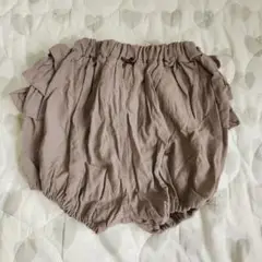 未使用 Juo ベビーブルマパンツ バックフリルショートパンツ 100サイズ
