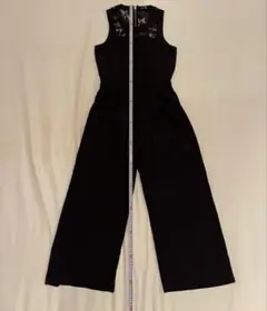 レース オールインワン サロペット M