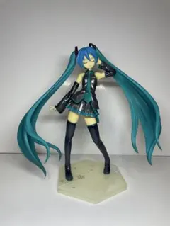 【新品未開封】 初音ミク CM ver. ワンフェス 2009 限定　フィギュア WF2009限定品 初音ミク CMver 1/8 目閉じミク 新品未開封美品 CM