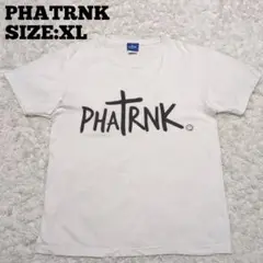 PHATRNK◆ロゴプリント 半袖Tシャツ 白 XLサイズ