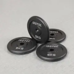 アイロテック IROTEC 5kg × 4枚 ダンベルプレート プレート