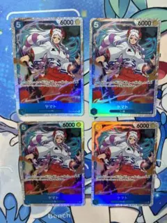 ワンピースカード 受け継がれる意志 ヤマトSR 4枚