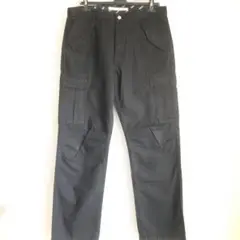 ホワイトマウンテニアリング　コットンリップストップカーゴパンツ黒L