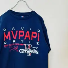 【デビッド・オルティス】MLB Tシャツ Lサイズ ワールドシリーズ 2013