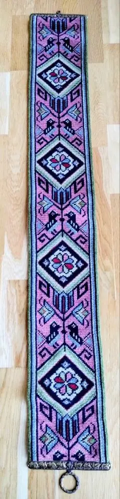 ベル　北欧　ヴィンテージ  刺繍　壁掛け ベル様専用 北欧 ヴィンテージ 刺繍 壁掛け