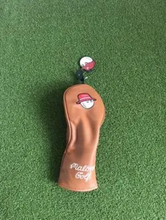 MALBON GOLF マルボン ゴルフ ウッド用ヘッドカバー 3番 ブラウン