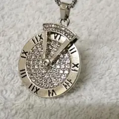 ローマ数字ネックレス ヒップホップネックレス ステンレス鋼