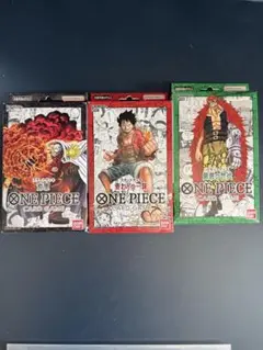 値下げ可3デッキ ワンピースカード