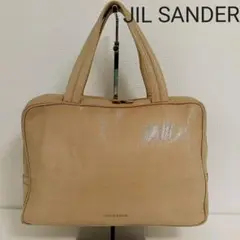 ABG03 ジルサンダー 極美品 ハンドバッグ ゴールド金具