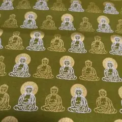 生地　はぎれ　大仏