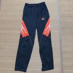 Mizuno スポーツジャージ M ブラック/オレンジ