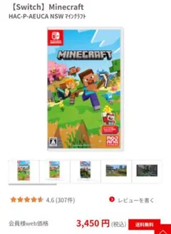 ニンテンドーSwitch マインクラフト 新品