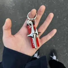 星型メタルキーホルダーバッグハンギングアクセサリー