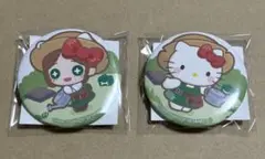第五人格 サンリオ 庭師 キティちゃん 缶バッジ