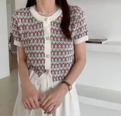 新品　maison de therese カーディガン