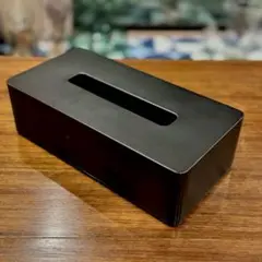 レギュラーサイズ タワー マグネットティッシュホルダー 黒 ブラック 山崎実業