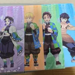 鬼滅の刃クリアファイル　ファミマノベルティ４点
