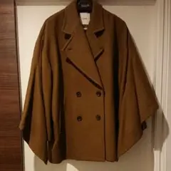 クラネ バックフリルダブルコート
