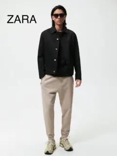 ZARA ジッパージョガーパンツ