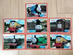 きかんしゃトーマス　カード　7枚 じょうしゃけん ゲームセンター
