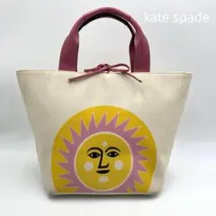 kate spade ケイトスペード キャンバス トートバッグ 太陽 船形