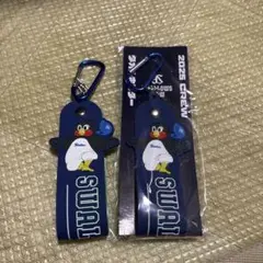 新品未使用未開封　ヤクルトスワローズ　つば九郎　タオルホルダー　2個セット