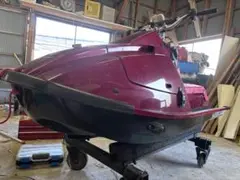 ★カワサキ　X-2　ペケツー　サイドフロート　ジェットスキー650★転覆防止　2点セット　個人宅不可 カワサキX-2用サイドフロート 中古