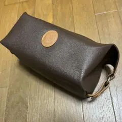 値下げ　 美品！　トラサルディー　ブラウンポーチ