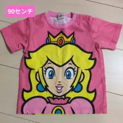 ピーチキャラクターTシャツ 90センチ