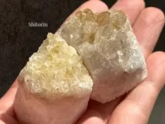 《シトリンクラスター＊蜂蜜イエロー×透明感セット》