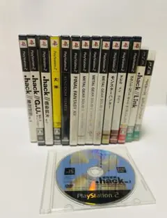 ◆PS2プレイステーション2PSPPS3ゲーム15個メタルギア.hack大神等◆