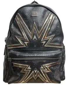 MCM stark cyber flash backpack ピセトス柄ブラック