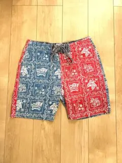 【美品】Reyn Spooner レインスプーナーバンダナ柄ショートパンツ M