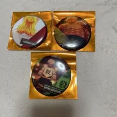 鬼滅の刃　ものがたる背中コレクション缶バッジB 煉獄杏寿郎　我妻善逸　無限城映画