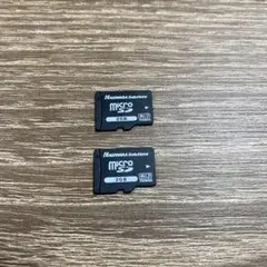 MicroSDカード　2GB 2枚