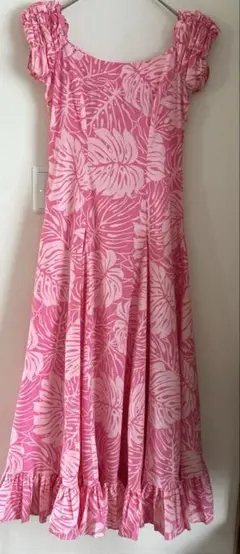 ★美品★フラダンス用衣装 CC FASHIONS ハワイ製　ピンク