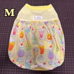 バルーンタンク メッシュクリームソーダクリーム　Mサイズハンドメイド犬服現品のみ