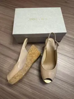 Jimmy Choo ベージュ サンダル